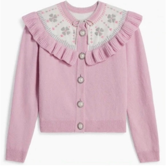 Hill House Sweaters - Hill House Home Desk Sweater - Pink - Size Small  - Wool - NWT - Price Firm🙃